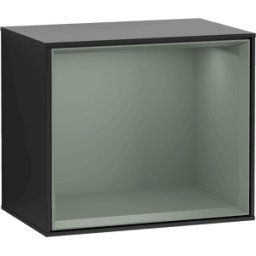 Villeroy und Boch Villeroy et Boch module d' Finion G580GMPD 41.8x35.6x27cm, Emotion, étagère olive mat, laqué noir mat