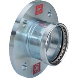 Viega transition de Prestabo 629939 64 mm x DN 65, acier non allié, galvanisé, SC-Contur