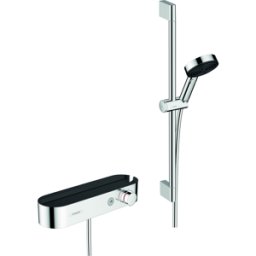 Hansgrohe Pulsify Select S ensemble de douche 24260000 barre de douche 65 cm, détente, avec douchette, chromé