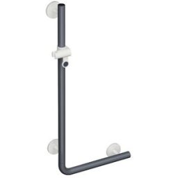 Hewi System 800 K 950.33.2S9192 longueur spéciale, support douchette, supports et Rosetten blanc signal, gris anthracite