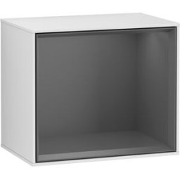 Villeroy und Boch Villeroy et Boch module d' Finion F590GKMT 41.8x35.6x27cm, station de charge, étagère Antracite Matt, laqué blanc mat