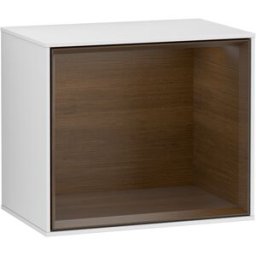 Villeroy und Boch Villeroy et Boch module d' Finion G590GNMT 41.8x35.6cm, station de charge, Emotion, étagère Walnut Veneer , laqué blanc mat
