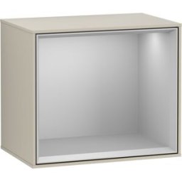 Villeroy und Boch Villeroy et Boch module d' Finion Villeroy et Boch FD10GJHH 41,8x35,6x27cm, étagère gris clair, Sand Matt Lacquer