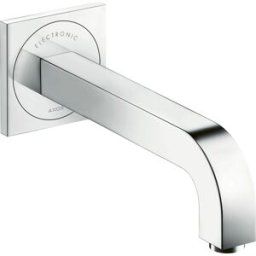 Hansgrohe Axor Citterio 39118000 Axor Citterio Mitigeur de lavabo électronique encastré mural, avec bec 220 mm chromé