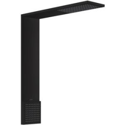 Hansgrohe module de douche ShowerComposition 12593670 250x250mm, montage mural, 1jet, avec douche d'épaule, noir mat