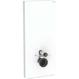 Geberit Monolith WC compact module 131031SI5 hauteur 114 cm, verre blanc