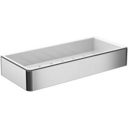 Emco Loft panier éponge 054500102 chromé, avec insert en plastique