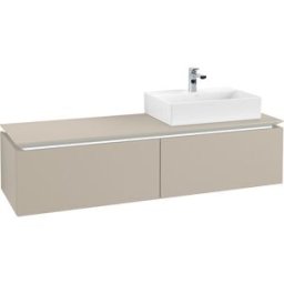 Villeroy und Boch Villeroy & Boch Legato Villeroy & Boch B674L0VK 160x38x50cm, avec éclairage LED, Soft Grey