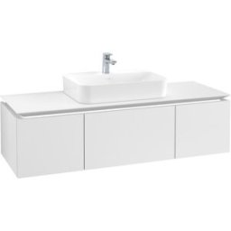 Villeroy und Boch Villeroy & Boch Legato Villeroy & Boch B759L0MS 140x38x50cm, avec éclairage LED, White Matt