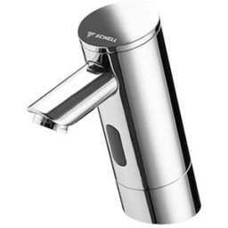 Schell Puris e mitigeur électronique de lavabo 012130699 chromé, bloc d'alimentation encastré, alimentation secteur, pour eau froide