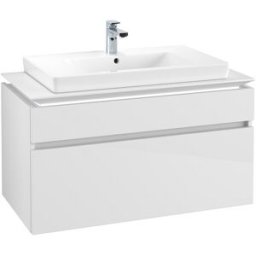 Villeroy und Boch Villeroy & Boch Legato Villeroy & Boch B695L0DH 100x55x50cm, avec éclairage LED, Glossy White