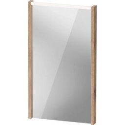 Duravit D-Code miroir DC7075055550000 400x700x48, chêne marbré, avec éclairage LED