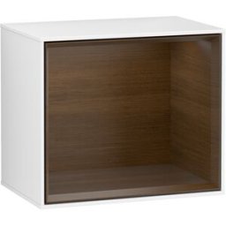 Villeroy und Boch Villeroy et Boch module d' Finion Villeroy et Boch FD10GNGF 41,8x35,6x27cm, étagère Walnut Veneer , laqué blanc brillant