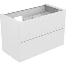 Keuco Edition 11 vasque 31255850100 105 x 70 x 53,5 cm, avec éclairage LED, placage chêne tabac