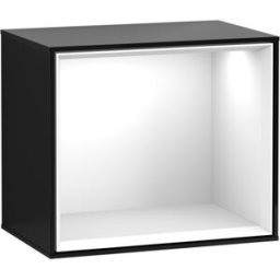 Villeroy und Boch Villeroy et Boch module d' Finion G590GFPH 41.8x35.6cm, station de charge, emotion, étagère Glossy White , Glossy Black Lacquer