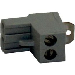 Connecteur femelle Wolf gris 2 broches 2744615 avec pont, pour module KM