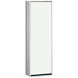 Emco Asis module 300 module d'armoire 977027463 aluminium / optiwhite, porte en verre, modèle encastré