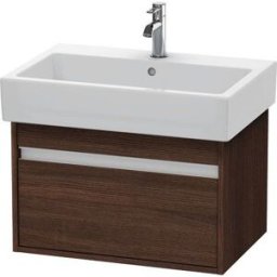 Ketho Duravit vasque KT668405353 65 x 44 cm, marron foncé, 2000 , suspendu