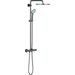 Grohe Euphoria XXL 310 colonne de douche 26075A00 avec thermostatique pour montage mural, hard graphite