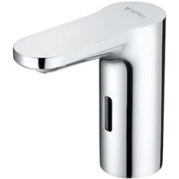 Mitigeur lavabo infrarouge Schell CELIS E2 002740699 HD-K, compartiment à piles 6 V, IP 65, chromé