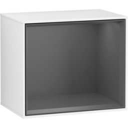 Villeroy und Boch Villeroy et Boch module d' Finion Villeroy et Boch FD10GKGF 41,8x35,6x27cm, étagère Antracite Matt, laqué blanc brillant