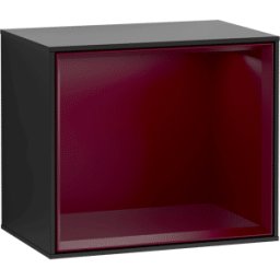 Villeroy und Boch Villeroy et Boch module d' Finion G580HBPD 41.8x35.6x27cm, Emotion, étagère Peony Matt , laqué noir mat