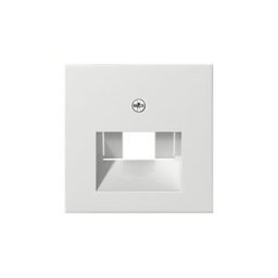 Couvercle Gira 027003 insert central blanc pur brillant fermeture 027003