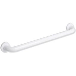 Hewi 477 Badetuchhalter 477.30.30098 600 mm, blanc de sécurité, insert en acier