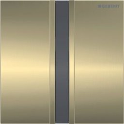 Geberit infrarouge Urinal control Typ 50 116026QF1 secteur, chasse d'eau électronique, brossé / laiton