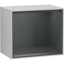 Villeroy und Boch Villeroy et Boch module d' Finion Villeroy et Boch FD10HGGJ 41,8x35,6x27cm, étagère Midnight Blue , gris clair mat