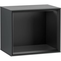 Villeroy und Boch Villeroy et Boch module d' Finion F590PDHG 41.8x35.6x27cm, station de charge, étagère Black Matt, Midnight Blue Matt Lacquer