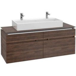 Villeroy und Boch Villeroy & Boch Legato Villeroy & Boch B612L0VH 140x55x50cm, avec éclairage LED, Arizona Oak