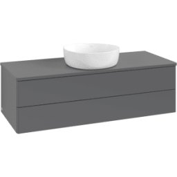 Villeroy und Boch Meuble sous-vasque Villeroy & Boch Antao 1200x360x500mm L21050GK avec éclairage FK/AP: GK/0
