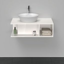 Duravit D-Neo DE492802222 80 x 55 cm, Blanc Brillant , 2000 , compartiment 2000 console match3