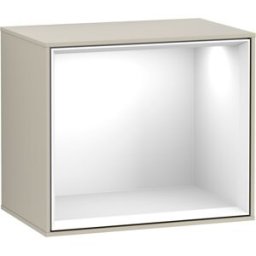 Villeroy und Boch Villeroy et Boch module d' Finion Villeroy et Boch FD10GFHH 41,8x35,6x27cm, étagère Glossy White , Sand Matt Lacquer
