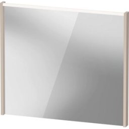 Duravit D-Code miroir DC7077091910000 800x700x48, taupe mat, avec éclairage LED