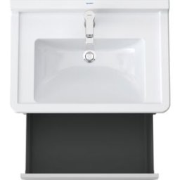 Ketho Duravit vasque KT666301818 65 x 45,5 cm, blanc mat, 2000 coulissant, suspendu