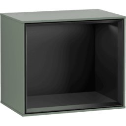 Villeroy und Boch Villeroy et Boch module d' Finion G580PDGM 41.8x35.6x27cm, Emotion, étagère Black Matt, Olive Matt Lacquer