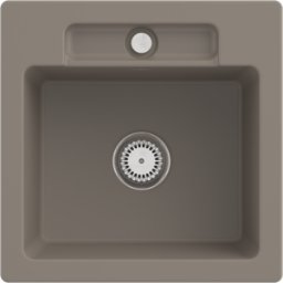 Villeroy und Boch Villeroy et Boch Siluet évier 334501TR avec garniture de vidage et commande manuelle, bois