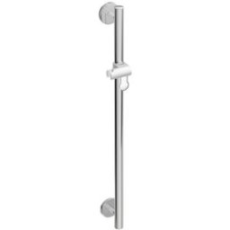 Hewi douche Warm Touch 950.33.10051 plastique aspect chrome, blanc de sécurité, dimension extérieure 600 mm