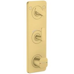 Hansgrohe Axor Citterio C module thermostat 380/120, 49700950 encastré, avec plaque pour 2 consommateurs