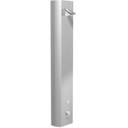 Schell Linus mural panneau de douche 008.190.899 avec l' électronique de contact CVD, aluminium anodisé