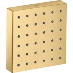 Hansgrohe Axor Starck set de finition 28491250 module de douche à encastrer, 120x120mm, optique or brossé