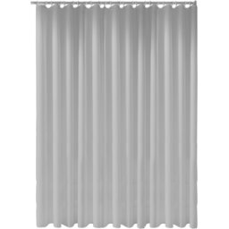 Keuco Plan uni rideau de douche 14944000320 200 x 200 cm, 11 œillets, gris clair