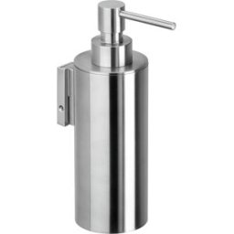 Distributeur de savon Herzbach Design iX 17.811000.1.09 acier inoxydable brossé, montage mural