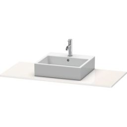Duravit console XSquare XS060D02222 80x55cm, avec découpe 2000 , blanc brillant