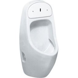 LAUFEN Caprino Plus aspiration Urinal 8401030000001 blanc , sans mouche, réseau électrique, avec bloc d'alimentation
