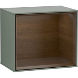 Villeroy und Boch Villeroy et Boch module d' Finion F590GNGM 41.8x35.6x27cm, station de charge, étagère Walnut Veneer , Olive Matt Lacquer