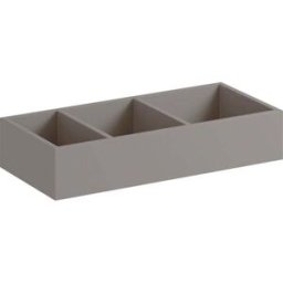 Geberit Xeno² insert de tiroir 500526001 32,3x6,2x15,0cm, division H, structure en bois mélaminé / gris écarlate