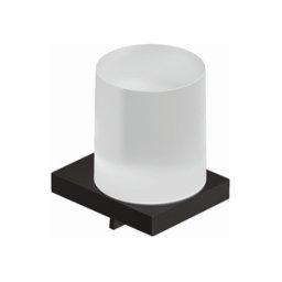 Distributeur de savon en verre Kludi VELA C 31976N2 Gunmetal brossé